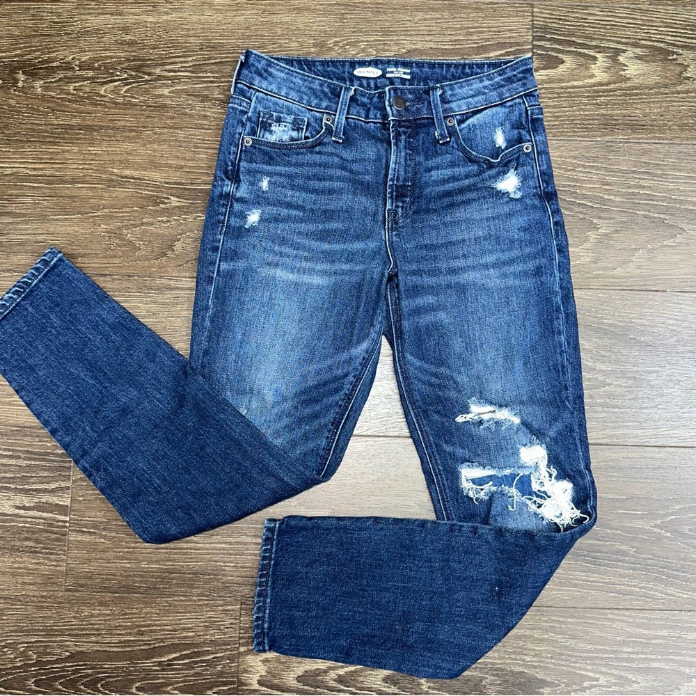 Old Navy Power Straight high rise jeans‎ size 2